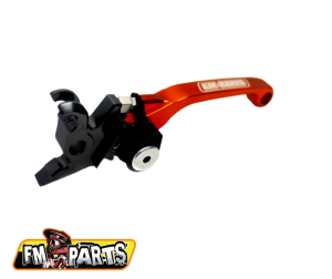 Fm-Parts gyártmányú narancssárga összecsukható kormánykészlet a 2008–2014-es KTM modellekhez, 3, nordicamoto.ro
