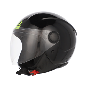Acerbis Brezza Jet sisak, fekete, M-es méret, 1, nordicamoto.ro