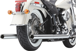 Bad Hombre Dual Exhaust System Chrome, 4, nordicamoto.ro