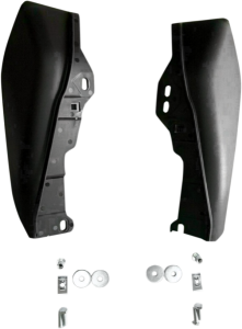 Frame Mounted Heat Deflectors Black, 2, nordicamoto.ro