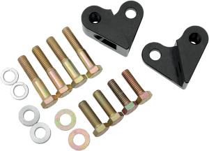 Rear Lowering Kit Black, Powder-coated