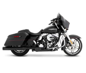 Muffler Slip-on 4(r) Slimline Duals Touring Black