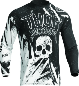 Tricou Copii Thor Sector Gnar Black/White S, 1, nordicamoto.ro