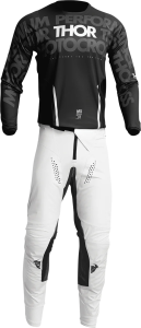 Tricou Thor Pulse Mono Black/White S, 3, nordicamoto.ro