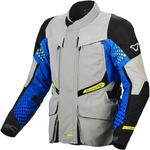 Geaca textil impermeabila touring/adventure Macna Fusor Negru / Gri XL, 3, nordicamoto.ro