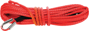 Synthetic Rope For Winch Red