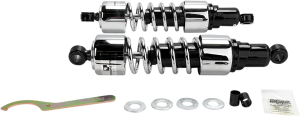 412 Series Cruiser Shocks Black, Chrome, 1, nordicamoto.ro