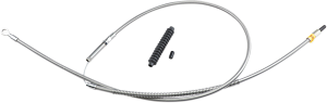 High-efficiency Stainless Steel Clutch Cable For Harley-davidson Silver