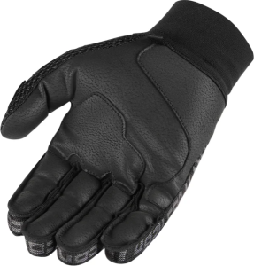 Manusi Textil/Piele Icon Brigand™ Black S, 3, nordicamoto.ro