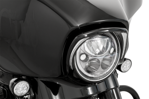 Fang® Headlight Bezel Black, 3, nordicamoto.ro