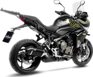 LeoVince LV-14 Black Edition Slip-On kipufogórendszer a Triumph Tiger Sport 800-hoz, 3, nordicamoto.ro