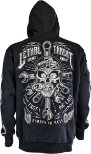 Live Fast, Die Last Hoodie Black 4XL, 1, nordicamoto.ro