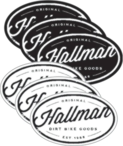 Hallman Decal Sheet, 1, nordicamoto.ro