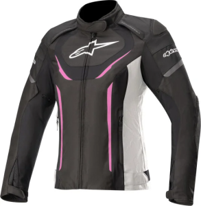Geaca Textila Dama Alpinestars Stella T-Jaws V3 Waterproof Black/Fuchsia L, 1, nordicamoto.ro