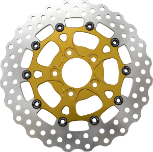 Two-piece Brake Rotor Gold
