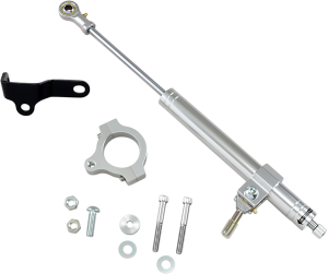 Steering Damper Kits Chrome, Satin