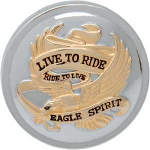 (r)live To Ride(r) Gas Cap Gold, 1, nordicamoto.ro
