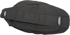 6-rib Gripper Seat Cover Black, 1, nordicamoto.ro