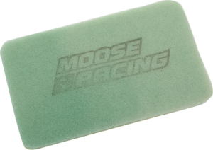 MOOSE RACING precíziós, előolajozott légszűrő, zöld 