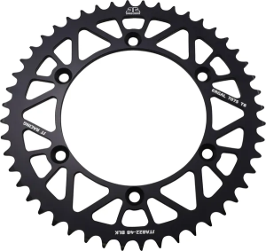 JT SPROCKETS hátsó lánckerék, fekete , nordicamoto.ro