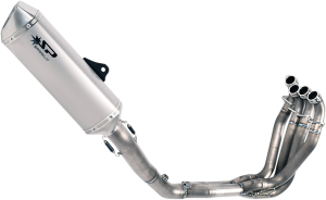 Force Full Exhaust Systems Silver, 1, nordicamoto.ro