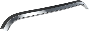 Center Windshield Trim Chrome