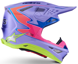 Alpinestars Supertech M10 Jett Lawrence R01 lila XS bukósisak, 2, nordicamoto.ro