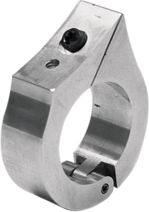 Handlebar Gauge Clamp Chrome, 1, nordicamoto.ro