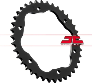 JT SPROCKETS Acél hátsó lánckerék, fekete, 3, nordicamoto.ro