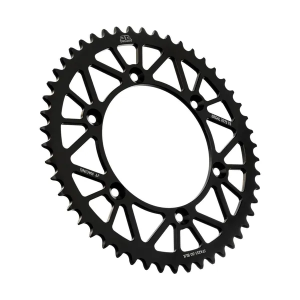 JT SPROCKETS Öntisztító, könnyű hátsó lánckerék, fekete 