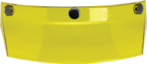 3-snap Moto Helmet Visor Yellow ONE SIZE, 4, nordicamoto.ro