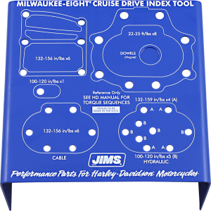 Hardware Organizer M8 Blue, Powder-coated, 2, nordicamoto.ro