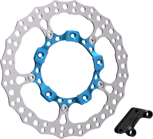Big Brake 14(r) Full Floating Brake Rotor Kit Blue