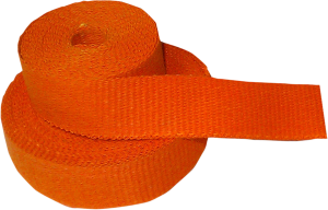 Fiberglass Exhaust Wrap Orange
