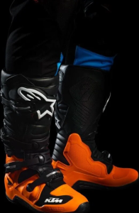 KTM TECH 7 MX csizma, fekete/narancssárga, 45,5-es méret, 3, nordicamoto.ro