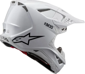 Alpinestars Supertech M10 Solid MX fehér L méretű sisak, 3, nordicamoto.ro