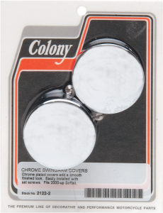 Swingarm Pivot Covers Silver