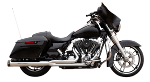 2 Into 1 Sidewinder® Complete Exhaust System Chrome, 1, nordicamoto.ro