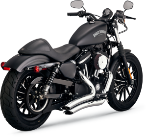 Big Radius 2:2 Exhaust System Chrome, 1, nordicamoto.ro