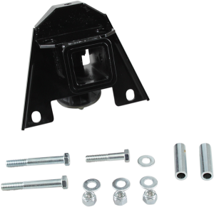 Rear Receiver Hitch Black, Powder-coated, 1, nordicamoto.ro