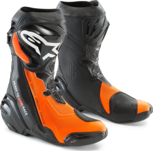 Sportos motoros csizma, KTM Supertech R V2 csizma, narancssárga/fekete, nordicamoto.ro