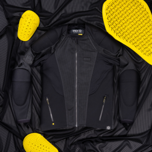 Knox Urbane Pro MK3 férfi motorosdzseki – fekete, 4, nordicamoto.ro