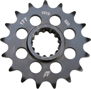Lightweight Steel Sprocket Black, Zinc, 1, nordicamoto.ro