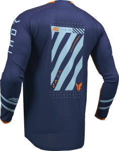 Thor Launchmode Futura gyerek póló, kék/narancssárga, XL, 3, nordicamoto.ro