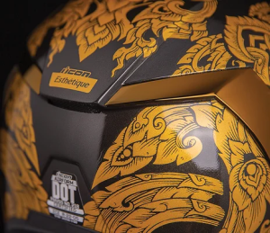 Airform EsthÃ©tique Helmet Gold  2XL, 3, nordicamoto.ro