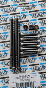 Socket-head Bolt Set Black Chrome, 1, nordicamoto.ro