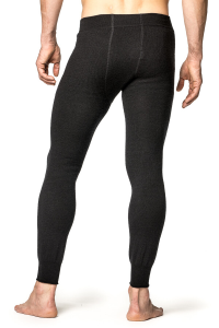 Woolpower Long john 400 Merino Mid layer black S Negru M, 3, nordicamoto.ro