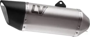 Lv-14 R titán teljes kipufogórendszer, fekete, 4, nordicamoto.ro