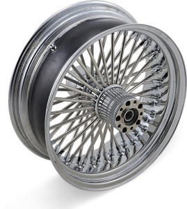 Fat Daddy Rear Wheel 18x5.5 Chrome Silver, 1, nordicamoto.ro