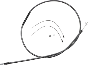 High-efficiency Polished Karbonfibr Clutch Cable Silver